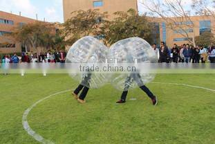 inflatable bumper ball body zorb for snow desert
