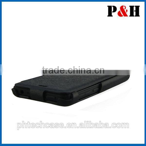 Best selling heat setting litchi skin flip leather case for iphone6 phone accessory