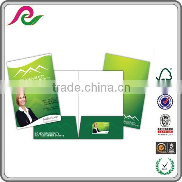 Unique design A4 size L folder