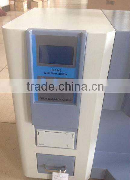 high quality price plastic melt flow indexer/plastic melt flow index tester