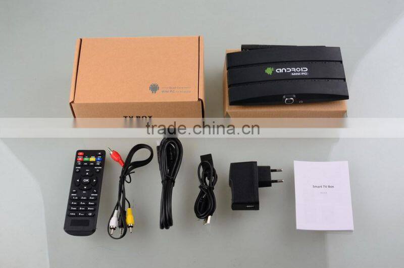 MK919S Amlogic S805 1.5GHZ 1G/8G XBMC Wi-Fi OTG Quad Core Bluetooth 4.0 1080P 2 Mega Pixel Camera Smart Android 4.4.2 TV Box
