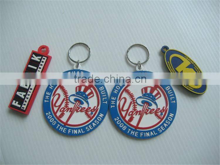 Motor Car Shaped PVC Keychain & Rubber Keychain