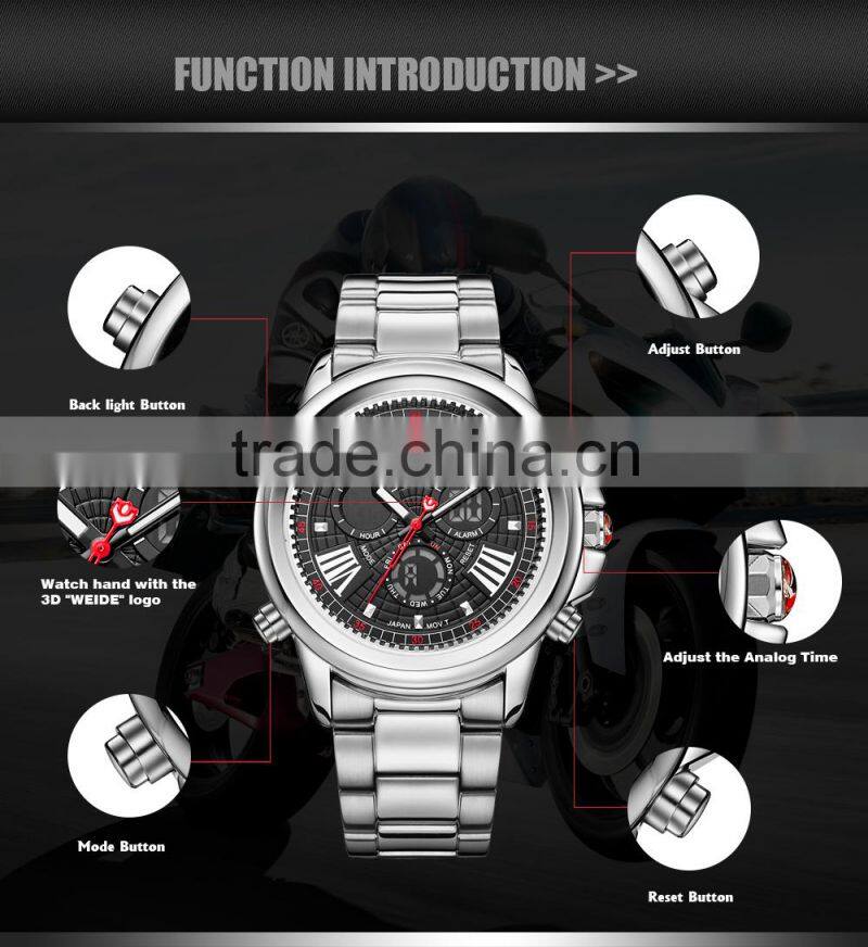 China Watch Factory Analog Lcd 30M Waterproof Watch Sport Men Smart Watch WH3408