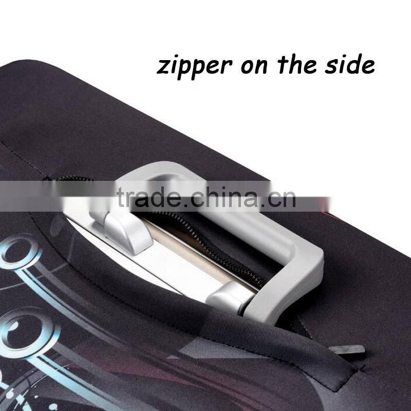 Stronger Elastic Neoprene Suitcase Cartoon Pattern Luggage Protection Cover