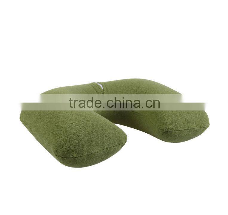 U-shap inflatable air filled pillow bag