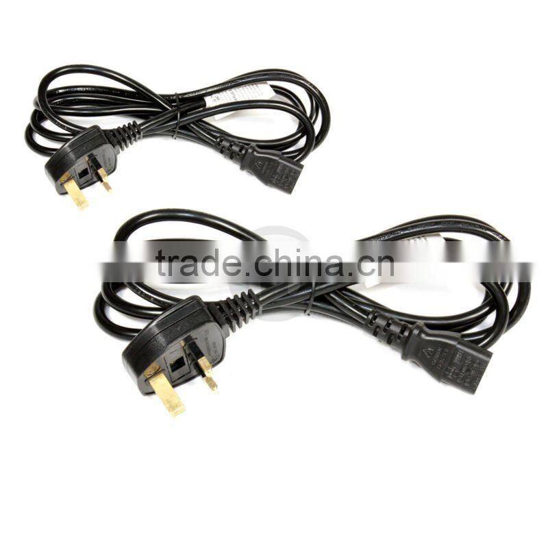 UK plug laptop adapter cable