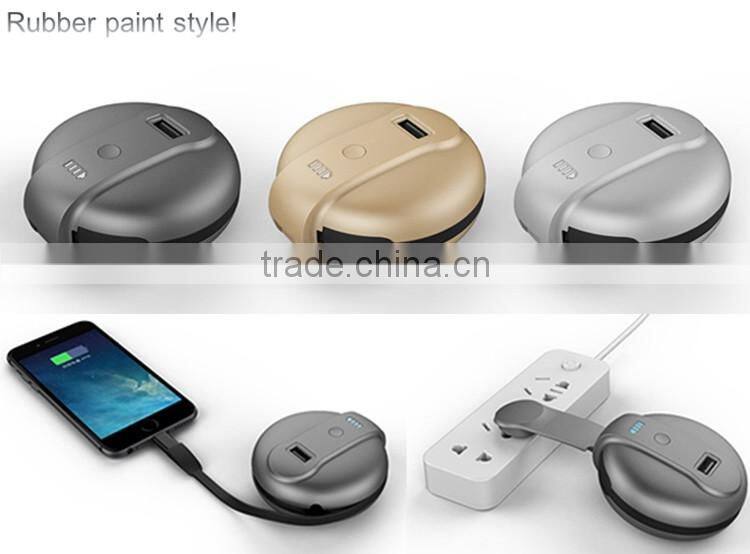 2016 Top Selling Products Ball Shaped 3000mAh Pokeball Pokemon Power Bank