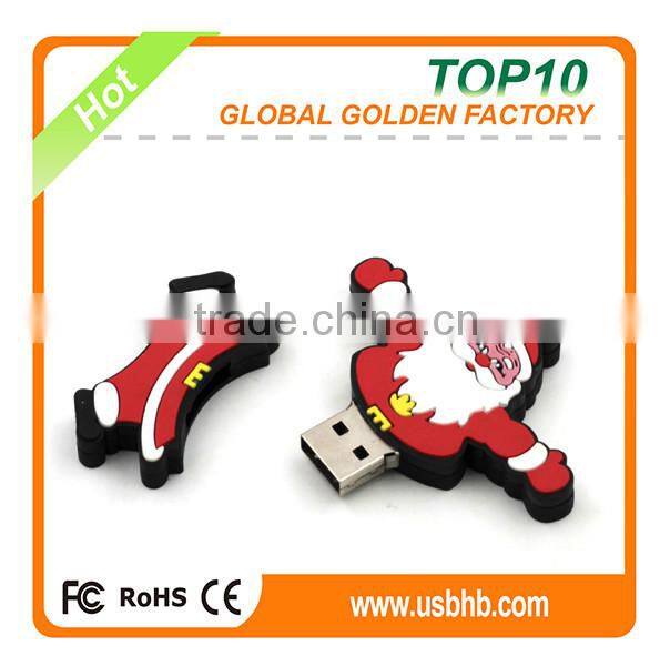 2016 new pvc good chrismas gift wholesale pendrive