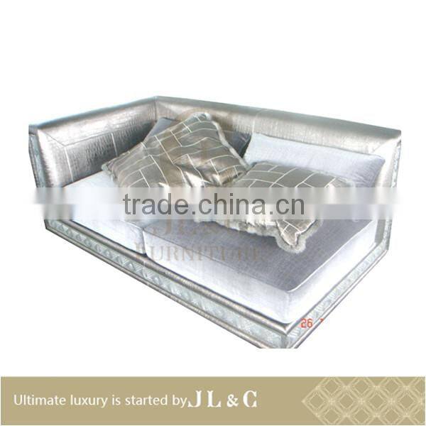 JS14-20 Living Room Furniture Sectional Sofa Full Grain Leather Sofa JL&C Luxury Home Furniture New Sofa Designs