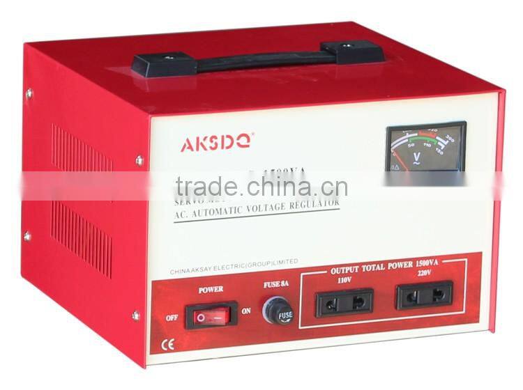 SVC House Single Phase Automatic High Precision Full Copper Coil AC Voltage Stabilizer For Led TV