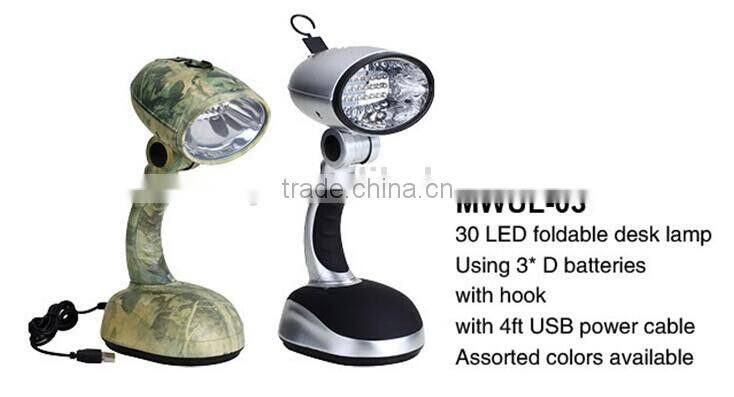 30 LED foldable desk lamp