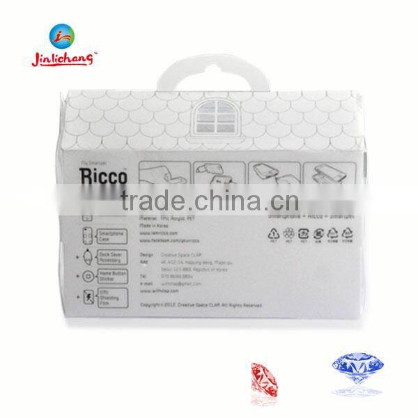 hard cube large transparent display pvc plastic box
