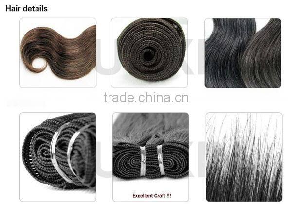 5a grade virgin human hair extension