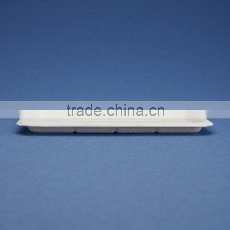 Disposable 100% biodegradable fruit tray