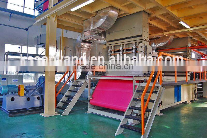 Sanyang hottest sale 1.6--3.2m PP spun-bonded nonwoven machine