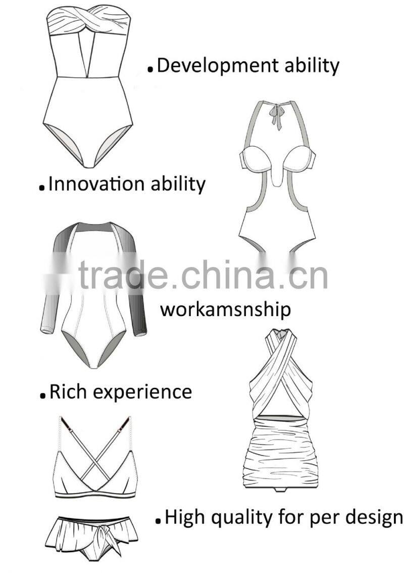 Sexy skull men swimwear briefs men's swimwear