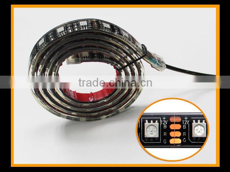 Changeable and Flexible Motorcycle led strip with 4 Core SM Connector