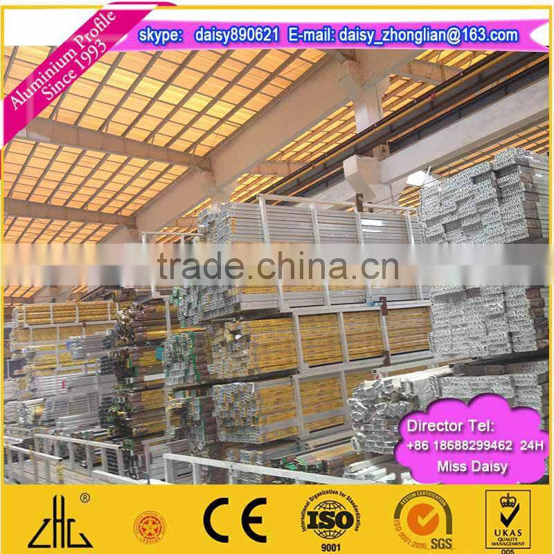 New ! Wood finished aluminum extrusion profiles,aluminum window frames price , aluminium wood profile windows