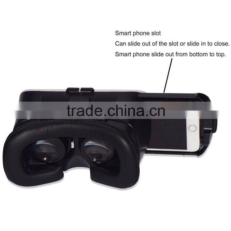 VR BOX virtual reality oculus rift 3D glasses phone+bluetooth controller GVR