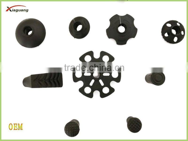 aluminum 3 sections telescopic adjustable hiking trekking pole nordic walking stick