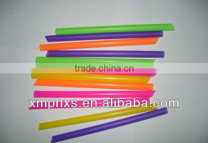 Colorful drinking straws