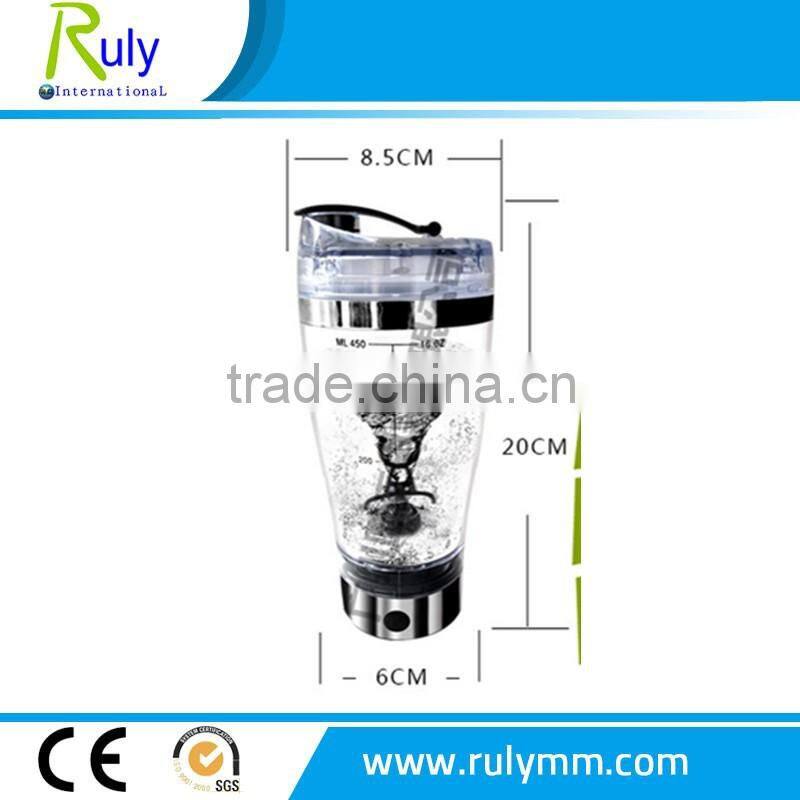 electrical portable smart dual shaker for protein, coffee & milk, bpa free