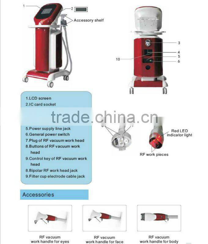 vacuum cavitation rf RV3+3 cavitation rf equipment