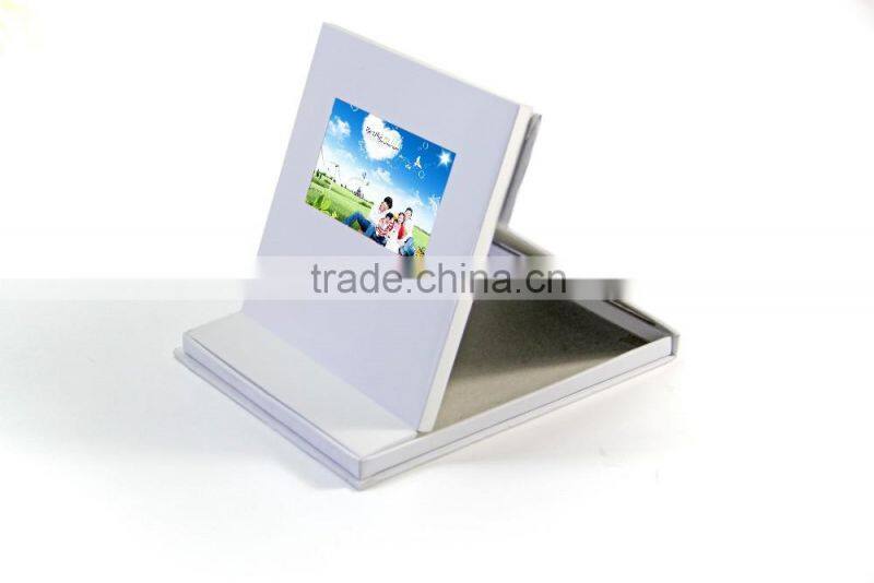 hot sale 4.3"video message card,video capture card,wedding card with LCD
