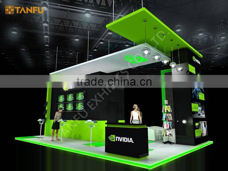 TANFU 10m x 10m Exhibition Display Design for Trade Show