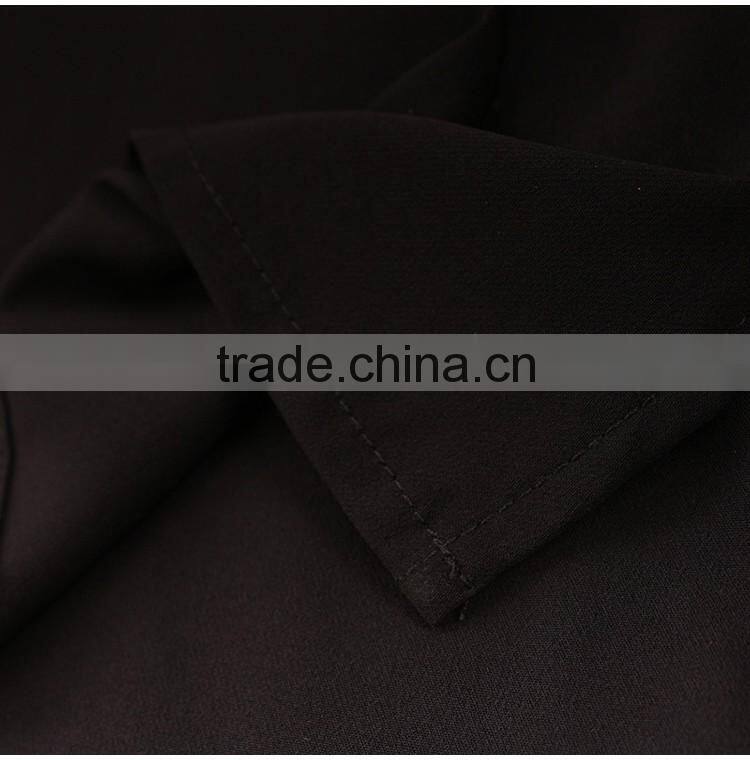 Women Blouses 2016 Summer Shirts Fashion Sexy White Black Blusas Casual Short Sleeve Lace Top Chiffon Blouse