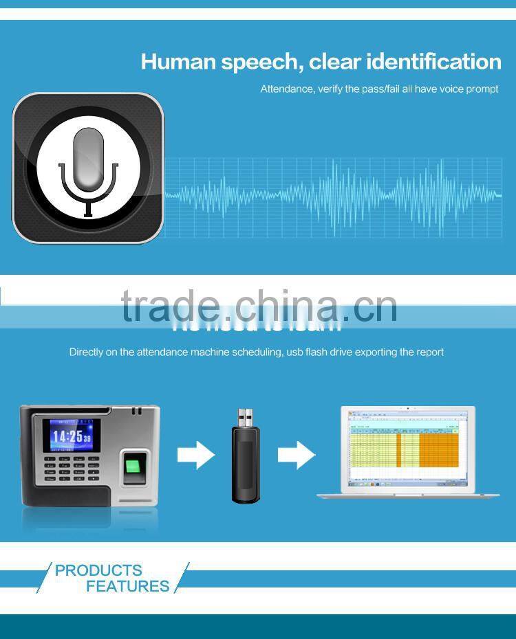 OC025 Electronic Time Clock Type Time Attendance Device
