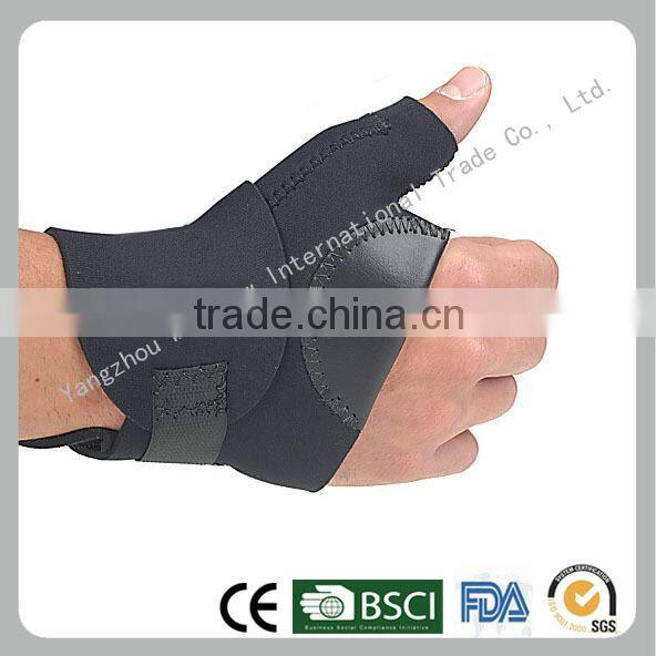 neoprene adjustable wrist brace palm support