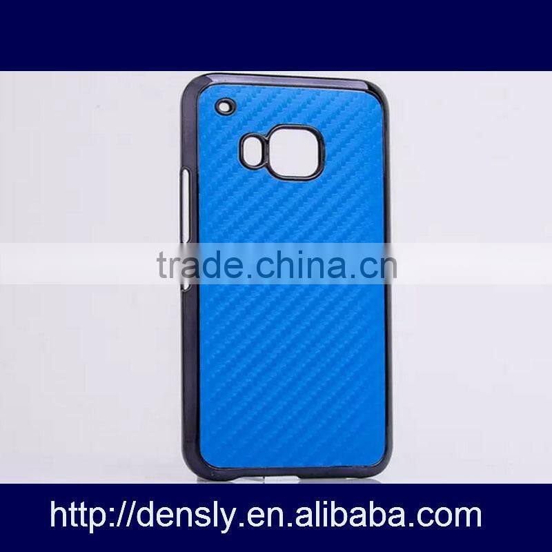 mobile phone pc +leather Metal mobile phone case for HTC ONE M9