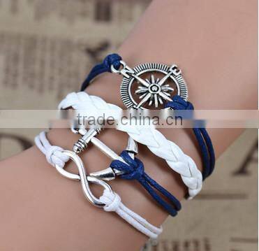 Woven fashion wrap handmade bracelet