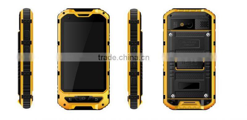 waterproof mobile phone land rover a8 MTK6572 dual core WCDMA 4 inch screen in stock