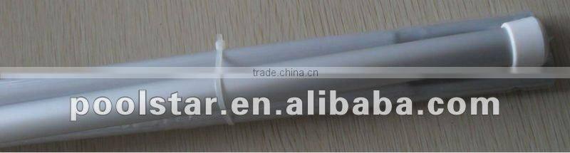 10"/26cm Swimming Pool Cleaning Brush with 52"/135cm Alu Telescopic Handle and Poly Bristle Wall Brush P1408