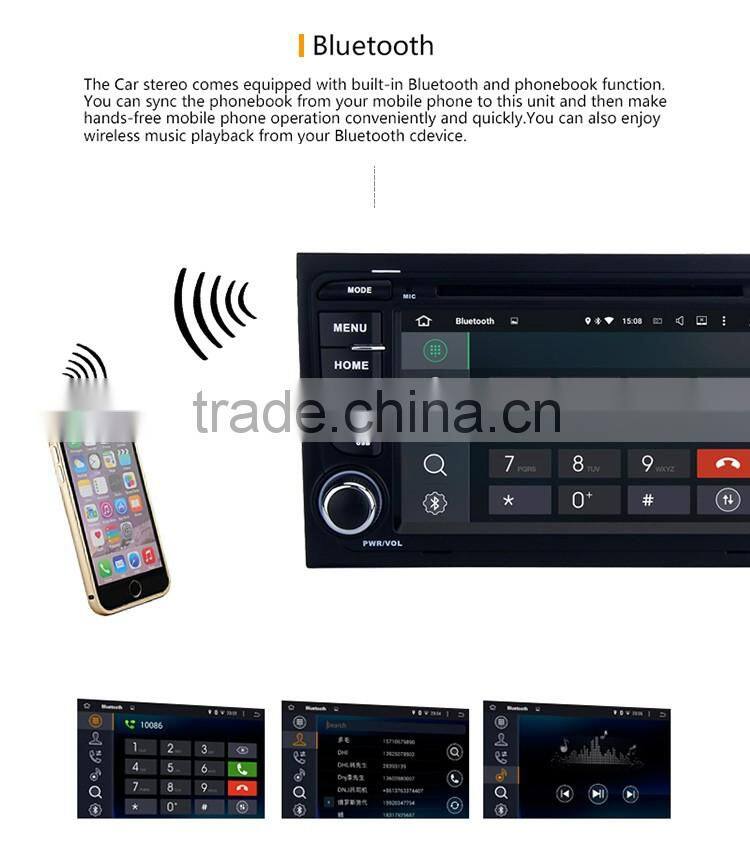 7 Inch 2 din USB flash drive car dvd player with GPS for audi