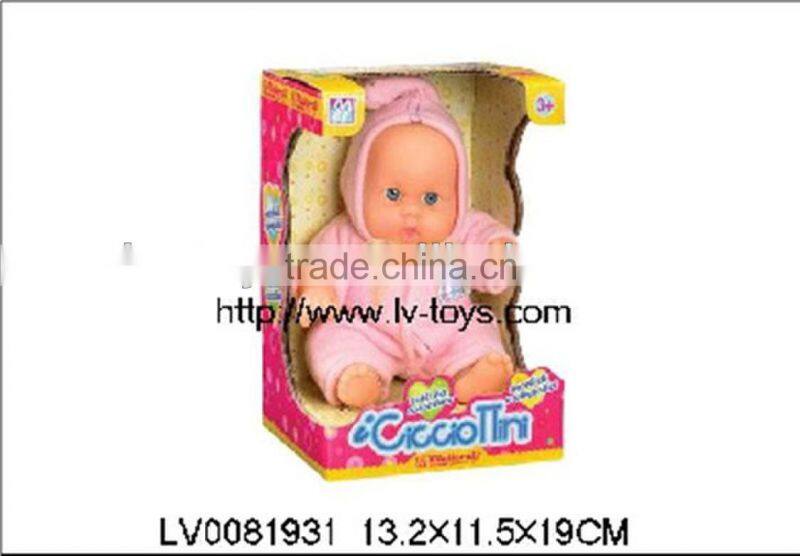 New product 11.5 Inch plastic doll from China supplier for kid play with EN71/6P LV0078891