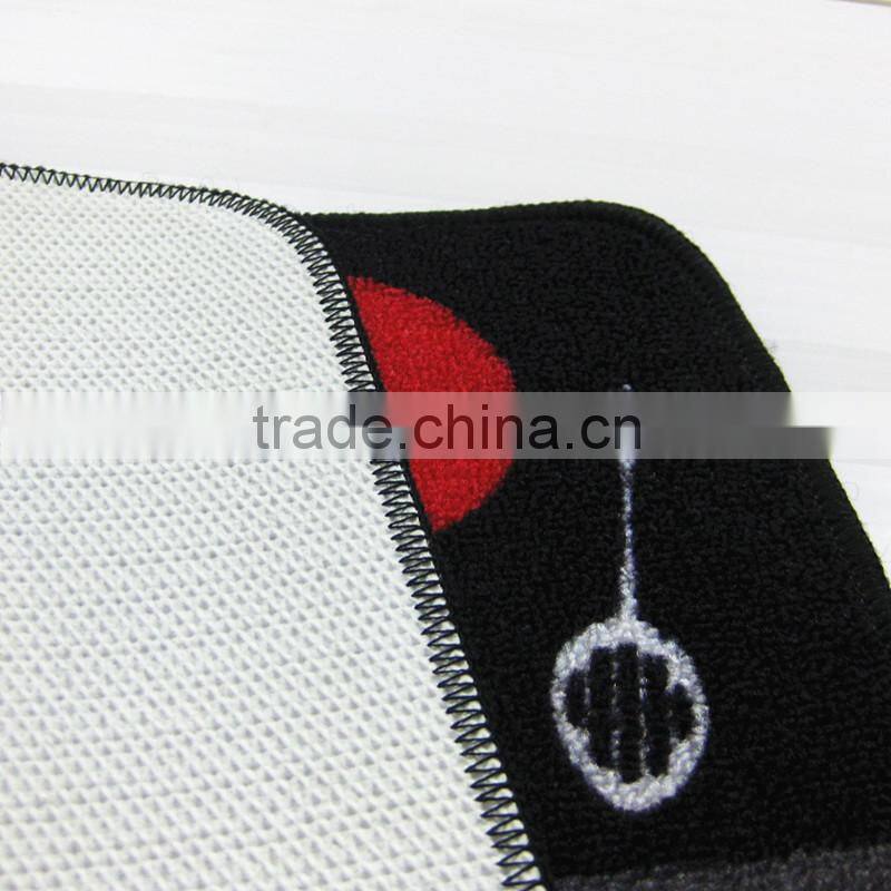 Nylon door mat logo print kitchen mat stock for sale