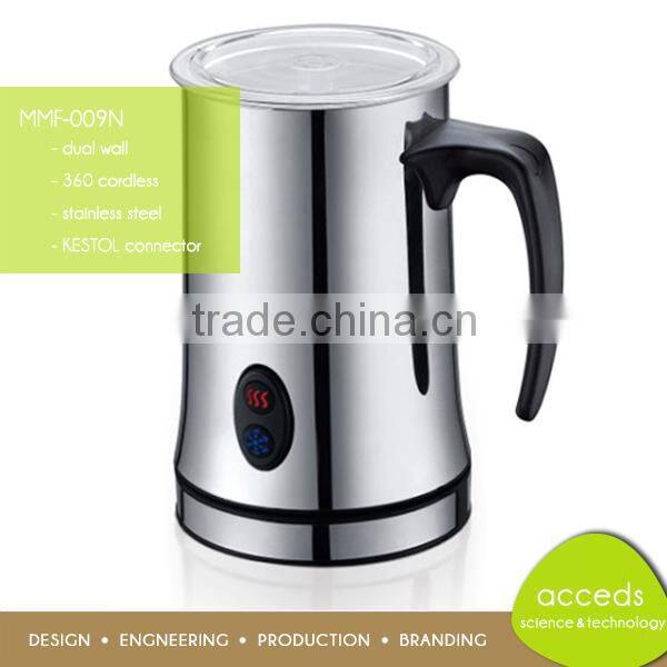 UL ETL Approval Electric 110V Milk Frother with 3 Functions