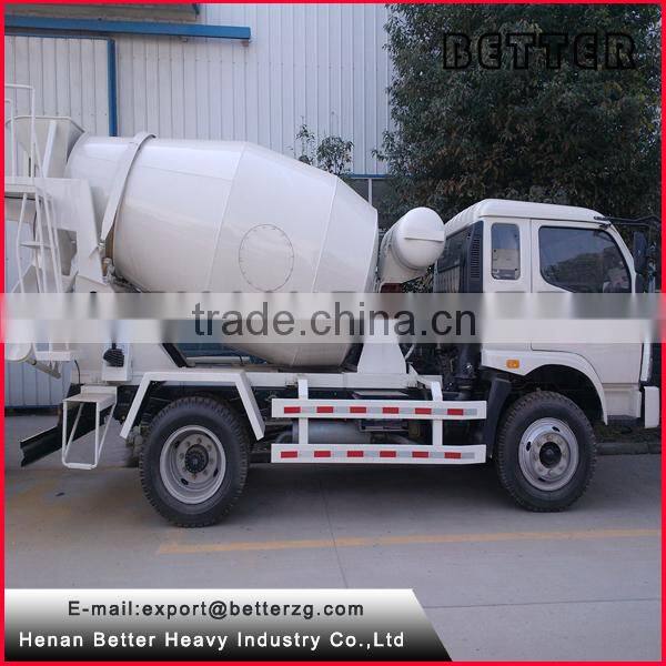 Henan Better cheap than mercedes benz concrete mixer truck