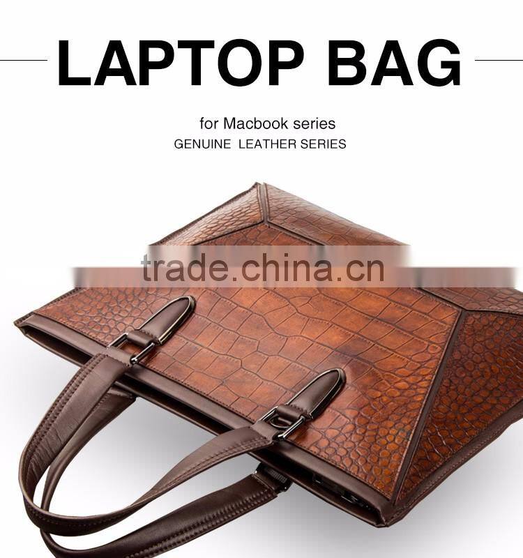 QIALINO hand bag computer bags briefcase messenger laptop bag for macbook air/pro 12 13