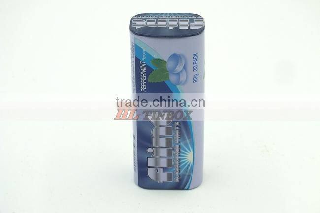 Hinged Mint Tins with Flip Lip