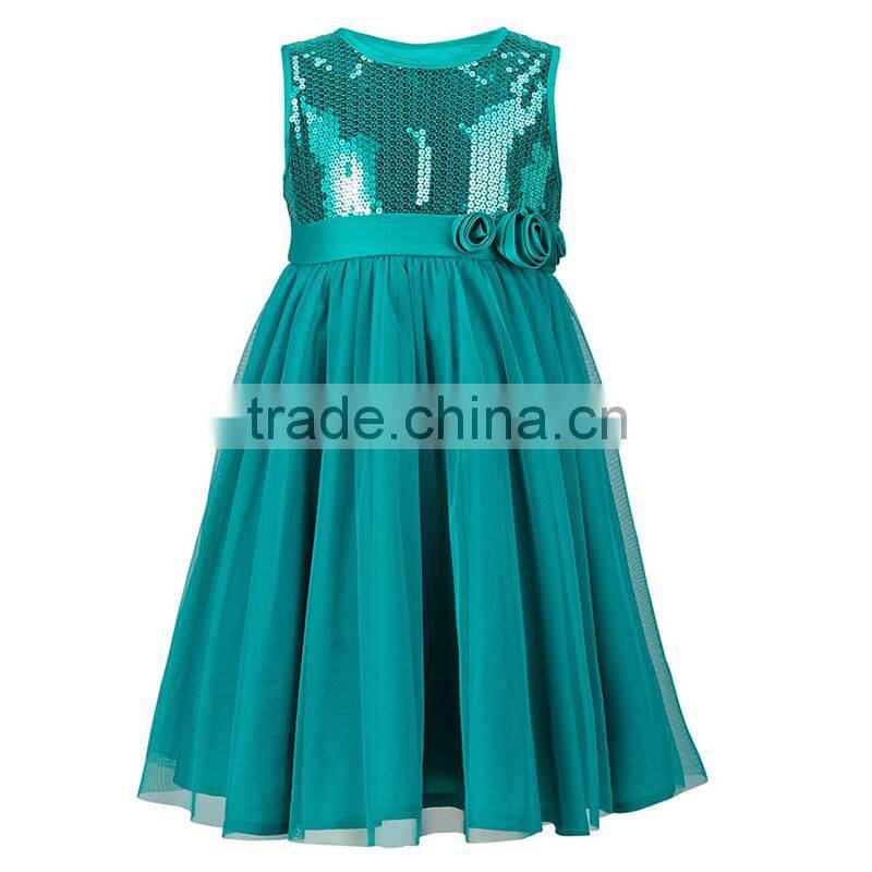 new arrival 2015 hot selling girls dress frozen dress elsa