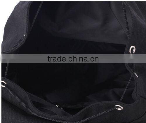 Men Women Canvas Backpack Rucksack Satchel School Bag Unisex