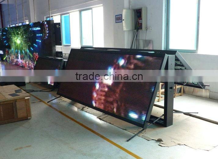 alibaba express innovative product p16 programmable high birghtness waterproof led double sided monitor double sided led monitor