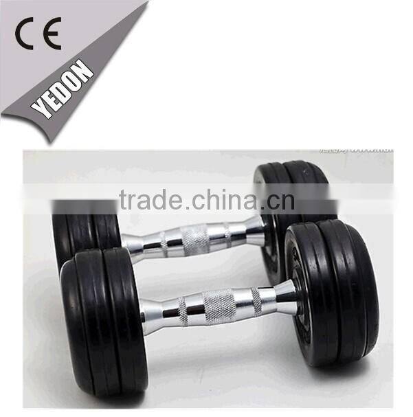 5kg,10kg dumbbell set/ rubber dumbbell cast iron for sale