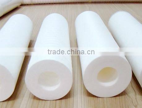PPF water filter cartridge pp filter 10 inch 1 micron or 5 micron/function of water cartridge filter