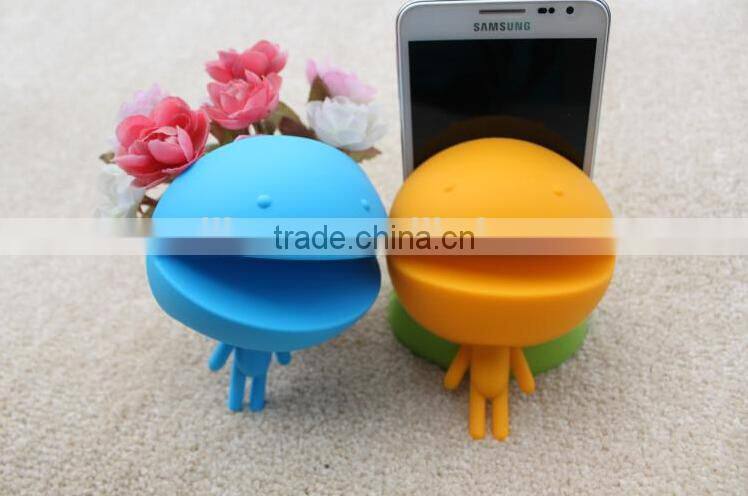 Promotion Big Boy Silicone Mobile Phone Holder&Creative Silicone Phone Holder