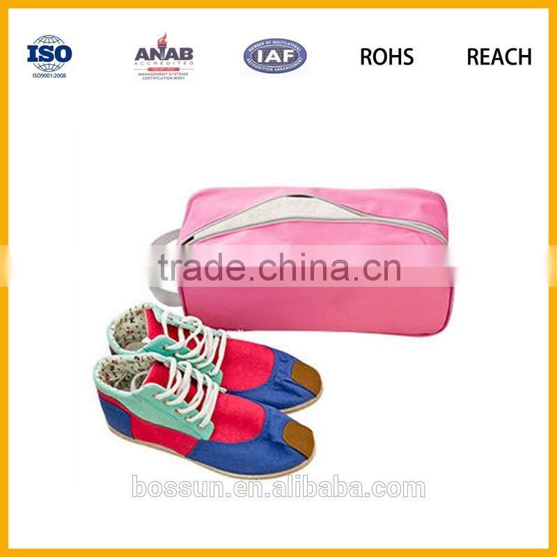 Shoe and bag/ polyester shoe bag/ wholesale shoe bag with factory price ISO9001:2008